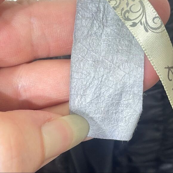 K too waxed fabric faux leather joggers pants L lg - Picture 7 of 16